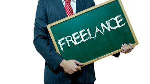 Freelance workers are sometimes represented by a company or a temporary agency.